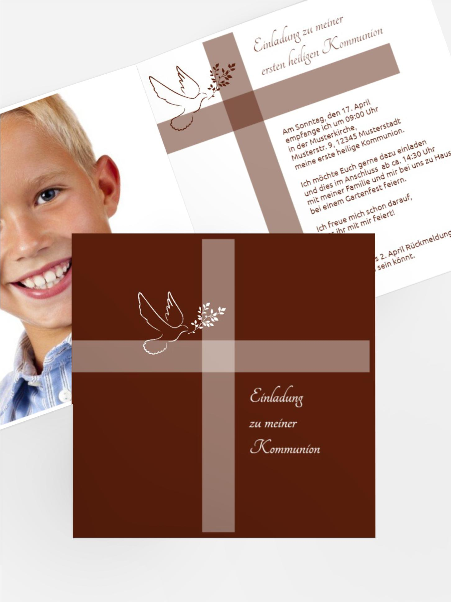 Einladung zur Kommunion Glaubensbote