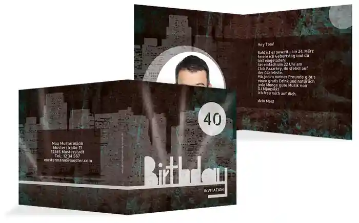 Einladung zum Geburtstag City Lights Foto 40