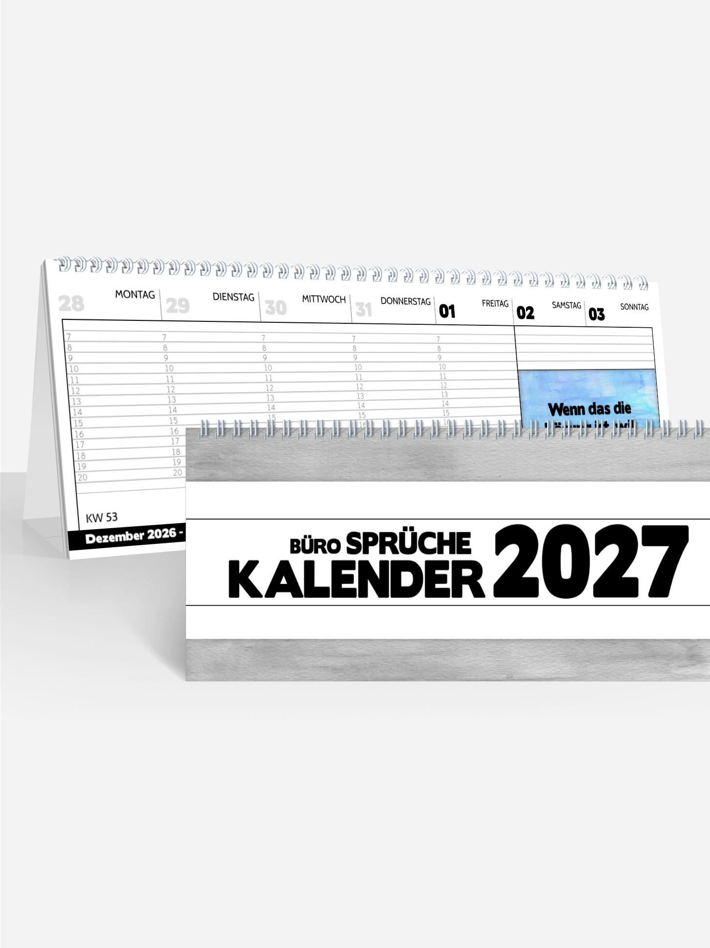 Terminplaner/Wochenplaner Bürosprüche Terminplaner/Wochenplaner Bürosprüche