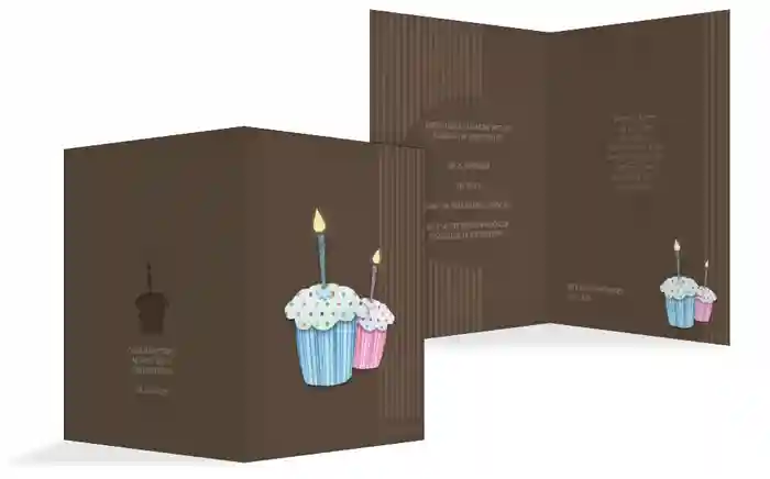 Geburtstagseinladung Muffintime