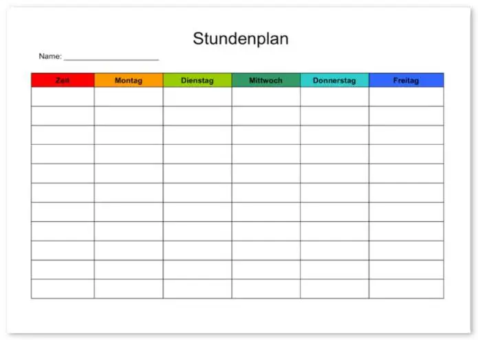 Simple School Planner