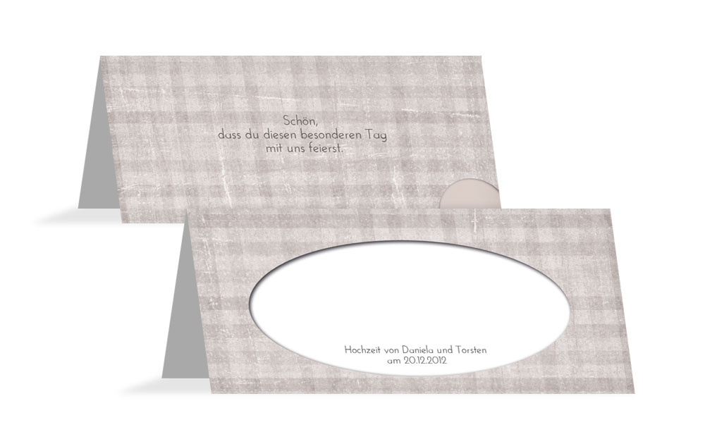 Tischkarte wedding harmony Tischkarte wedding harmony