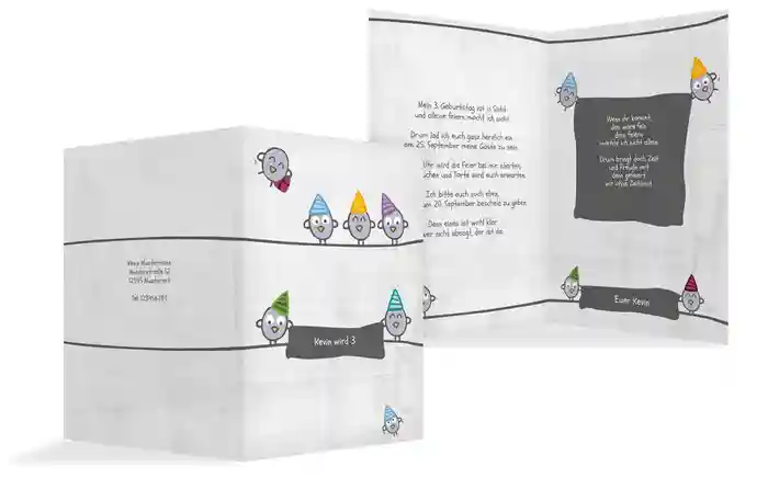 Geburtstagseinladung Vogelfest