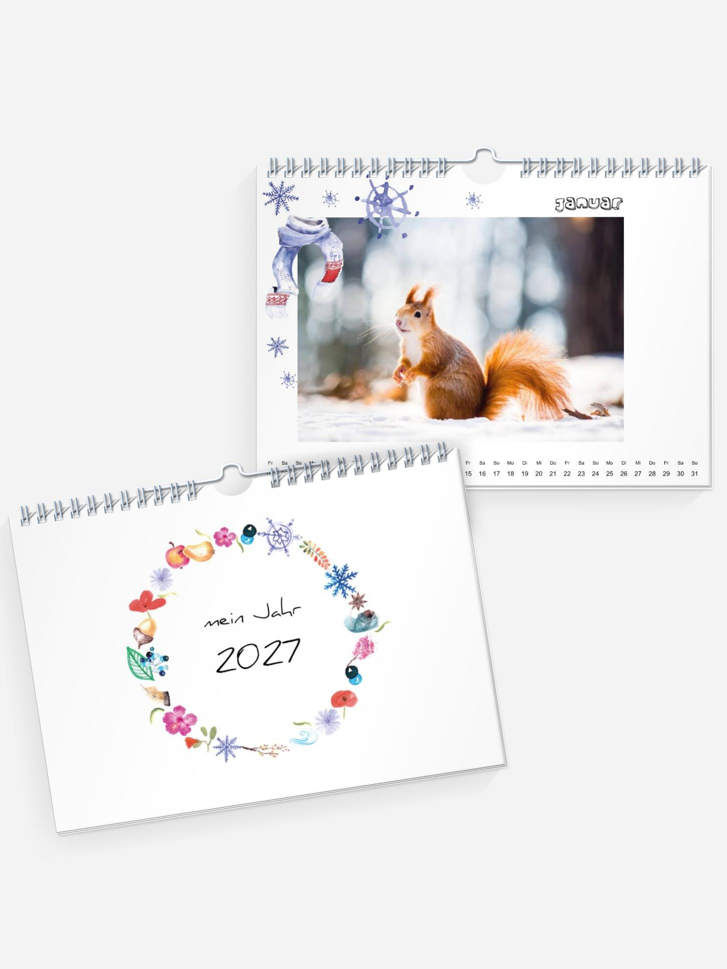 Wandkalender bunte Mischung Wandkalender bunte Mischung