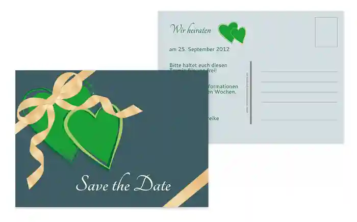 Save the Date Eheglück