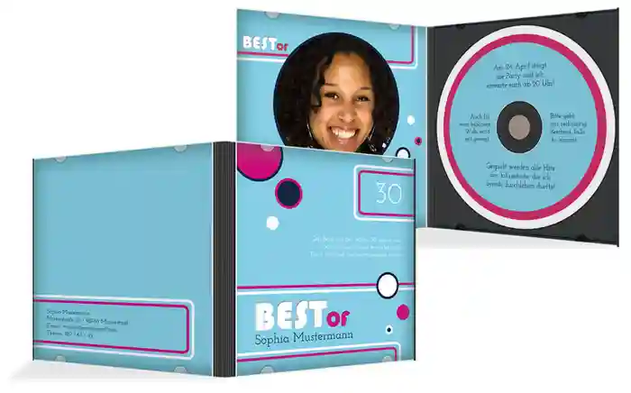 Geburtstagseinladung Best Of CD Foto 30
