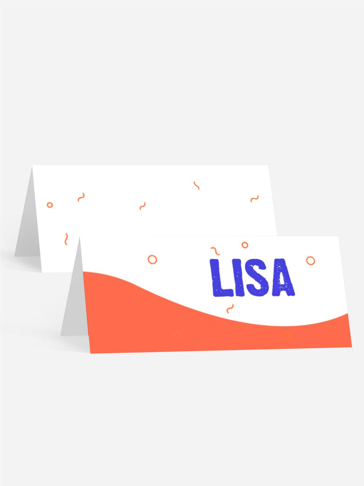 Tischkarte Jugendliche Geburtstag Die Jungfernparty beginnt