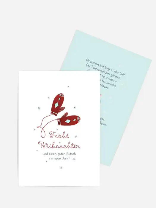 Strick-Fäustlinge Strick-Fäustlinge