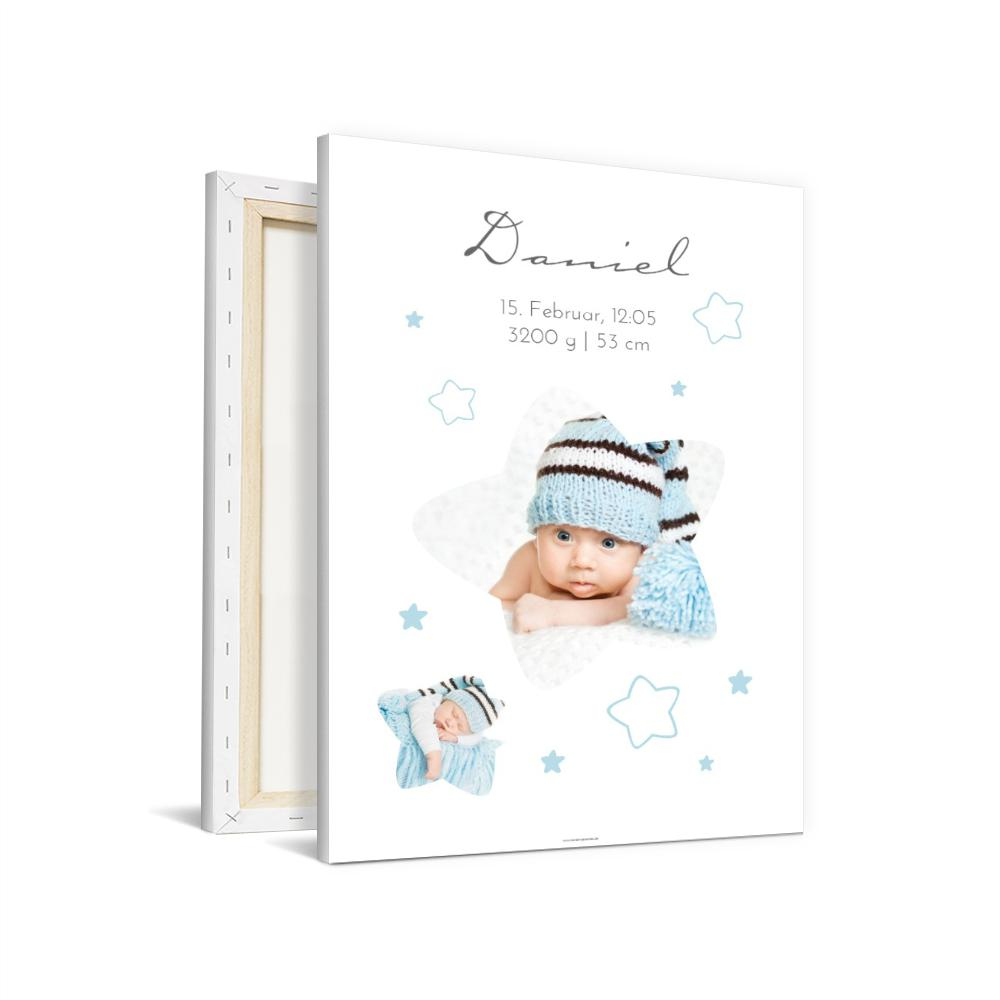 Wandbilder Baby Sternchenhimmel