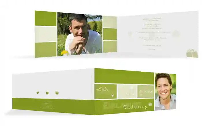 Einladung Liebe Glück Zufriedenheit Foto