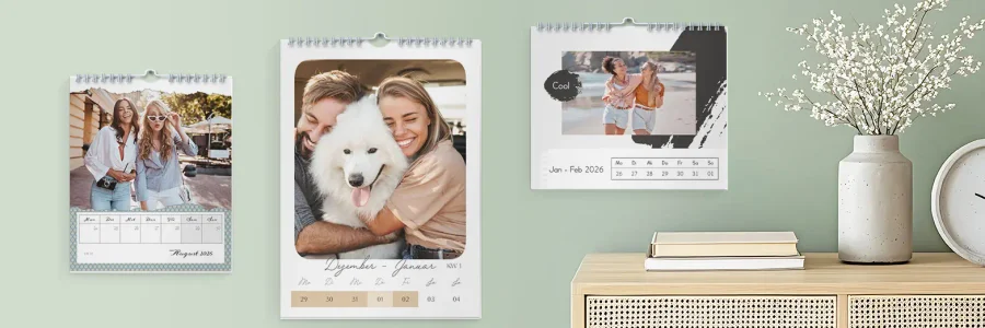 Wochenkalender 2026 selbst gestalten – 52 Wochen mit eigenem Foto