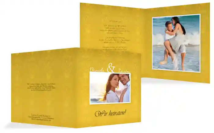 Einladungskarte Eheversprechen