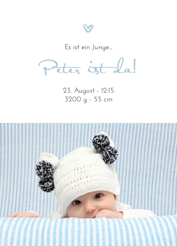 Geburtskarte GuckGuck