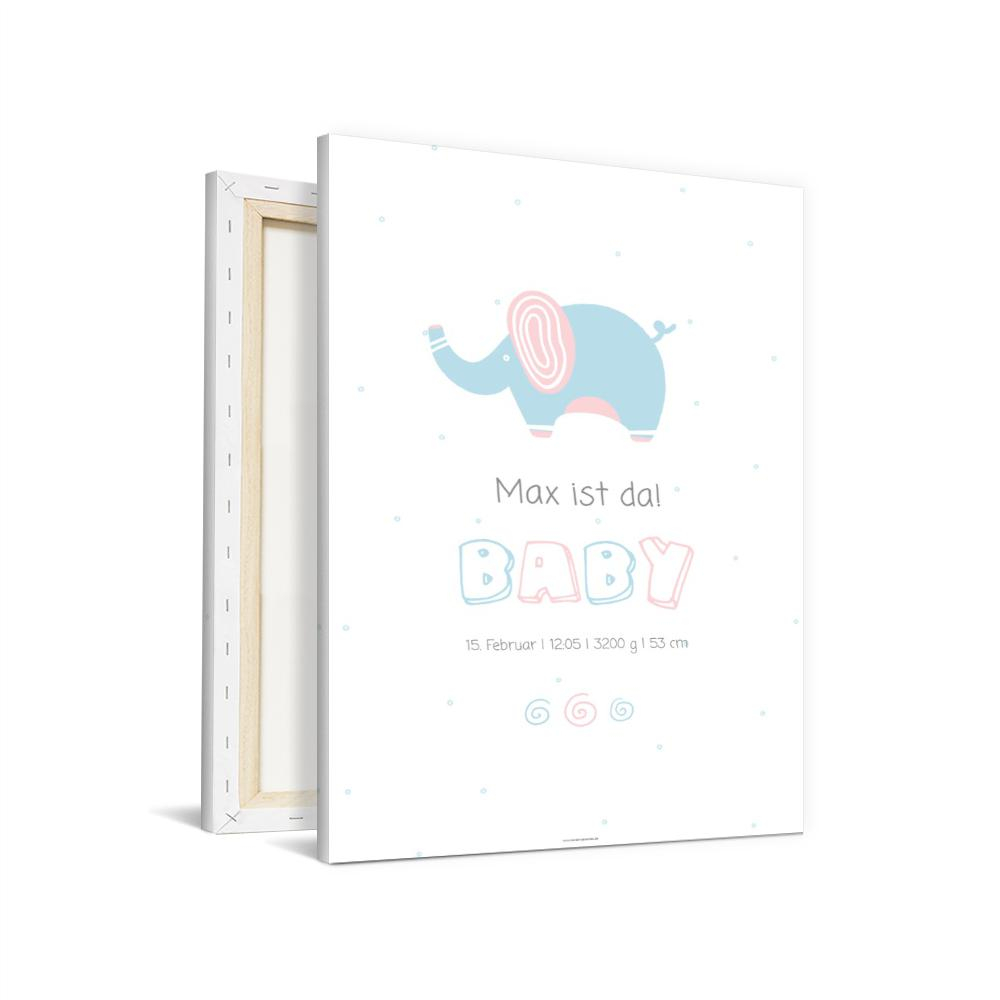 Wandbilder Baby Kleiner Elefant