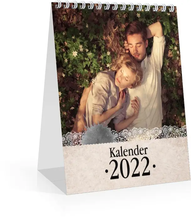 Wochen-Tischkalender Tintenklecks