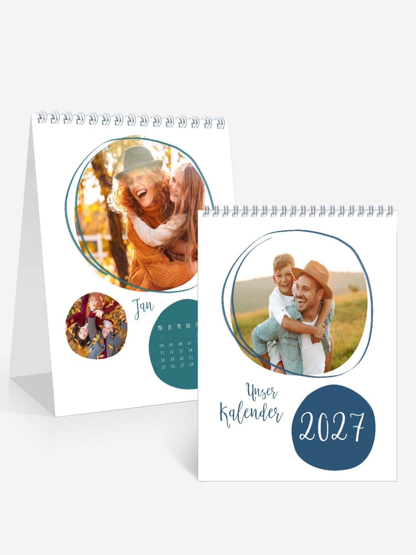 Monats-Tischkalender Kringel Monats-Tischkalender Kringel